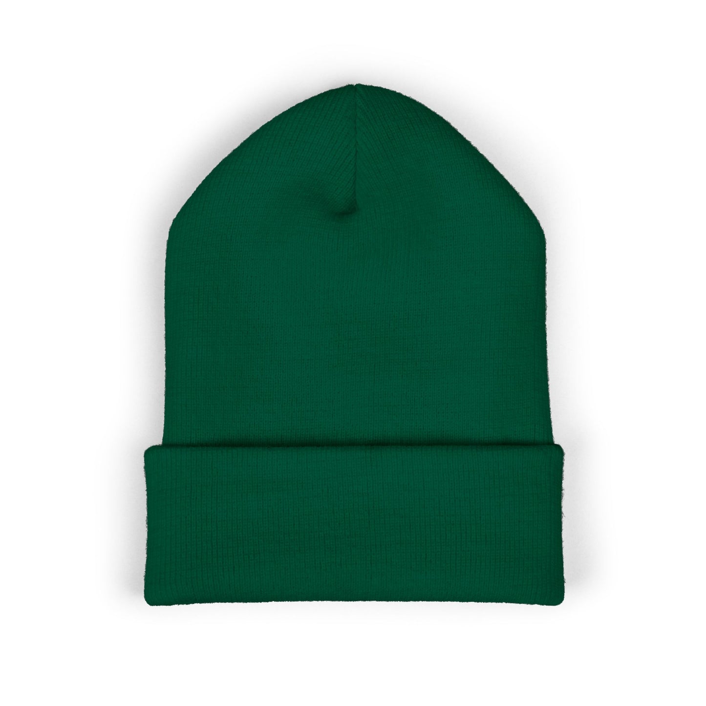 Stylish Embroidered Cuffed Beanie - Cozy Winter Accessory