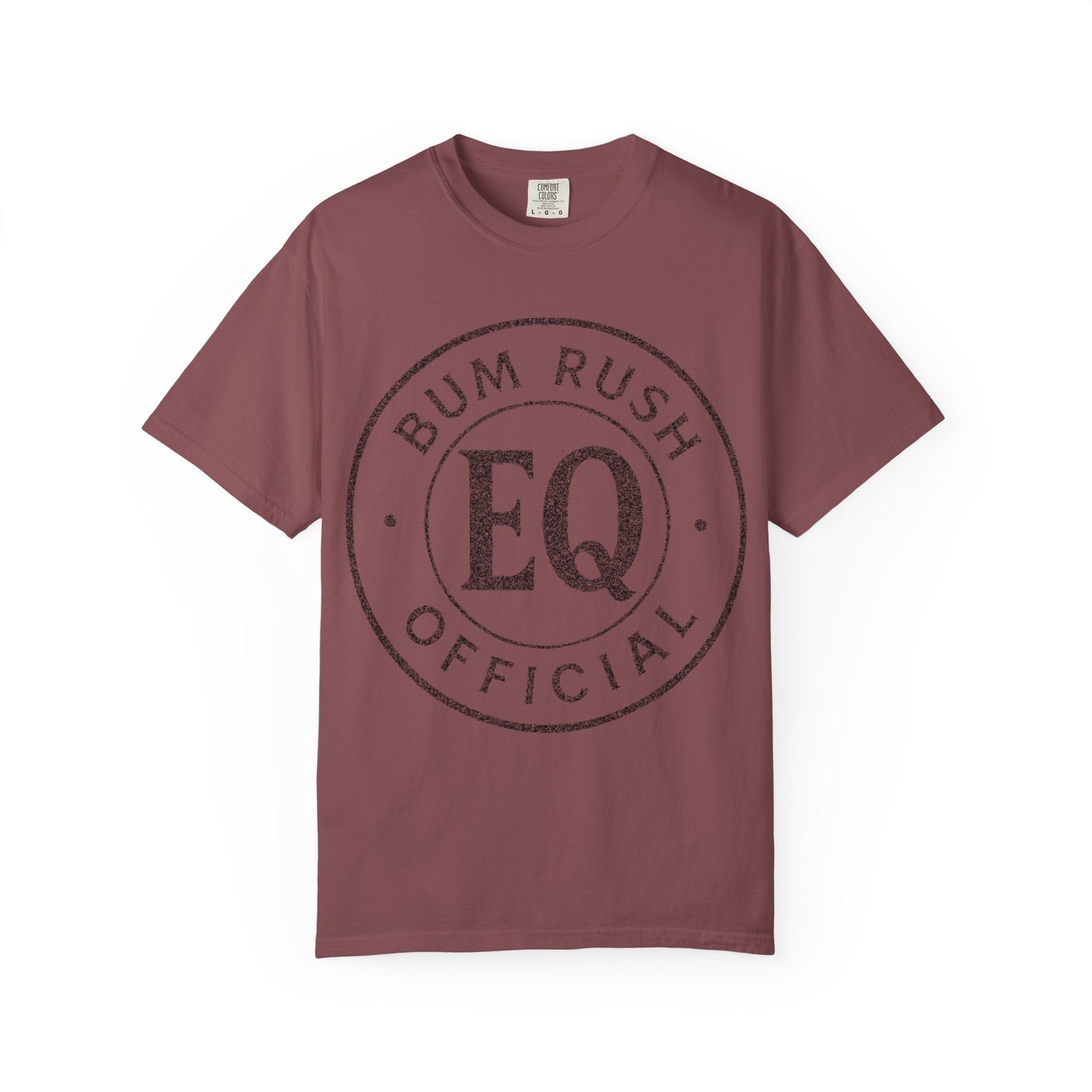 Inspirational Garment-Dyed Unisex T-Shirt - "BumRush with Adversity Boldness"