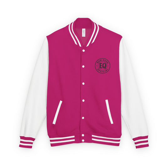 Unisex Heavyweight Letterman Jacket - Burn Rush EQ Graphic