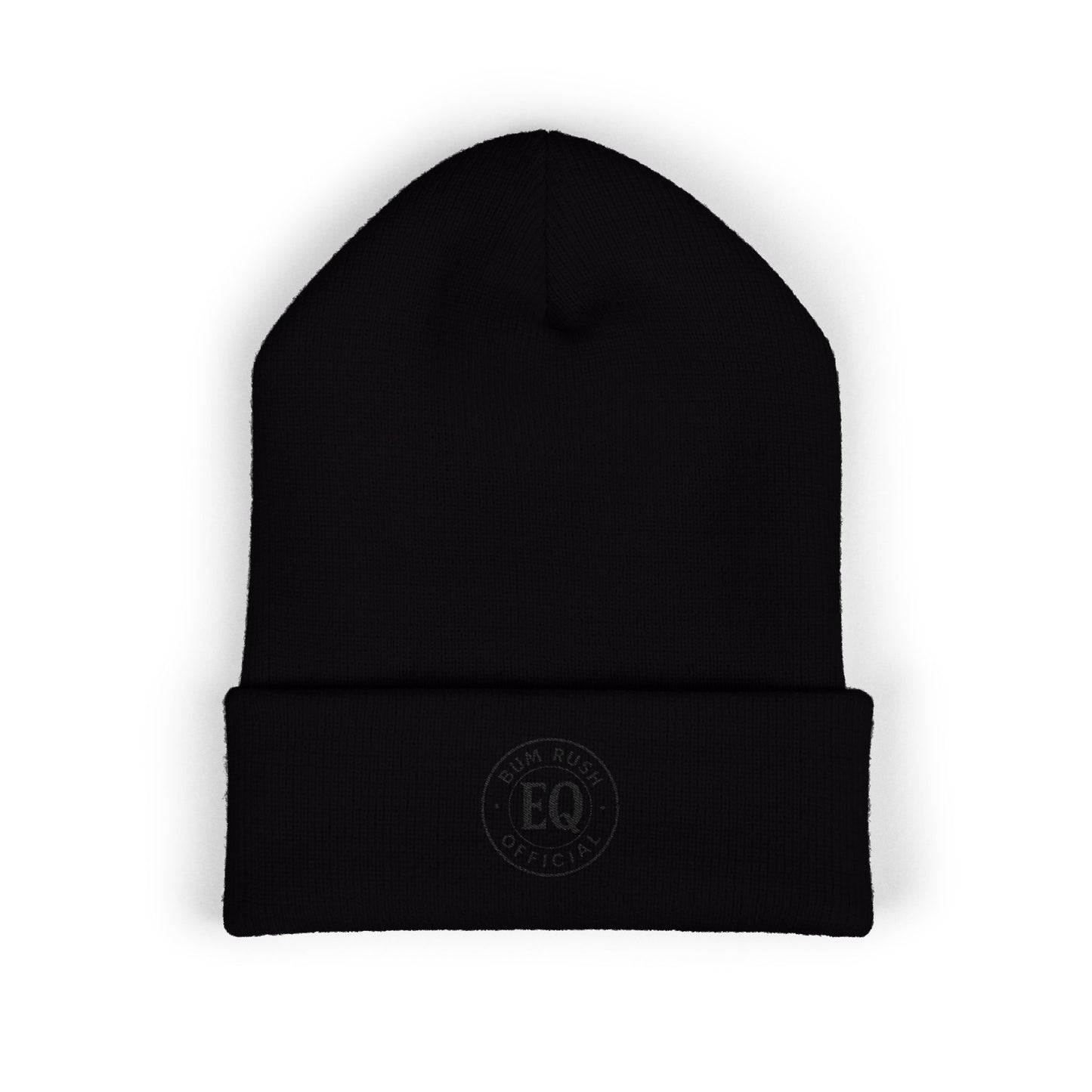 Stylish Embroidered Cuffed Beanie - Cozy Winter Accessory