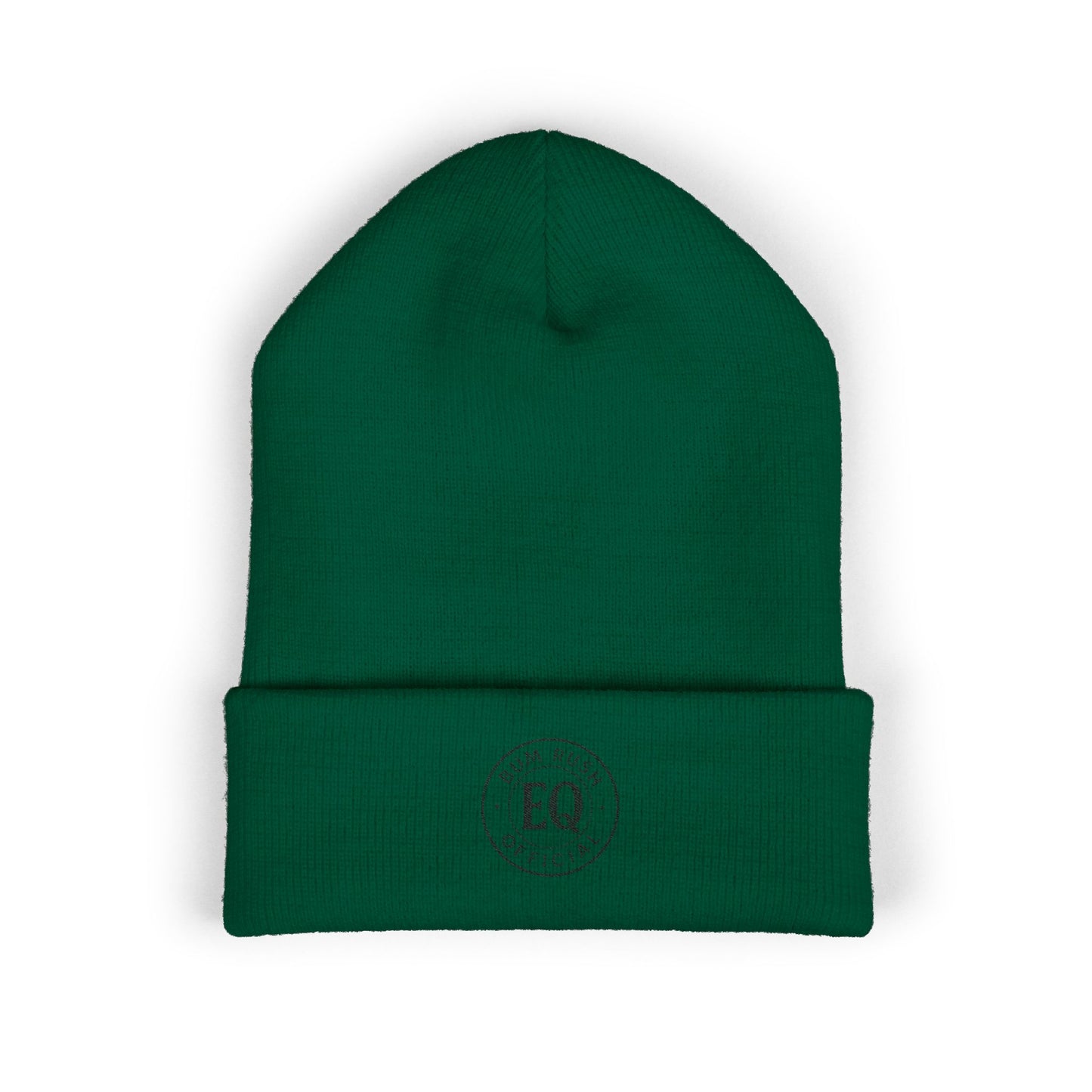 Stylish Embroidered Cuffed Beanie - Cozy Winter Accessory