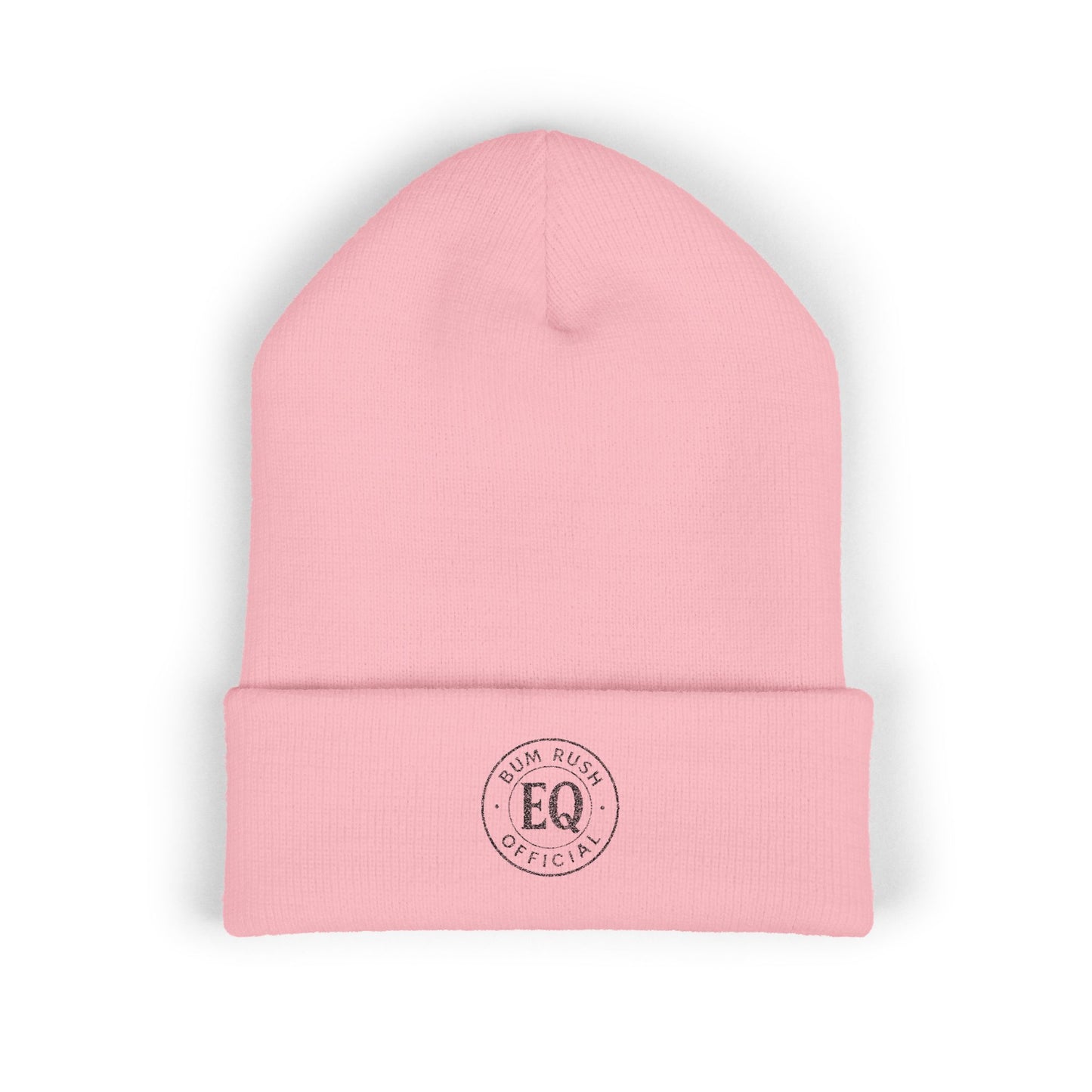 Stylish Embroidered Cuffed Beanie - Cozy Winter Accessory