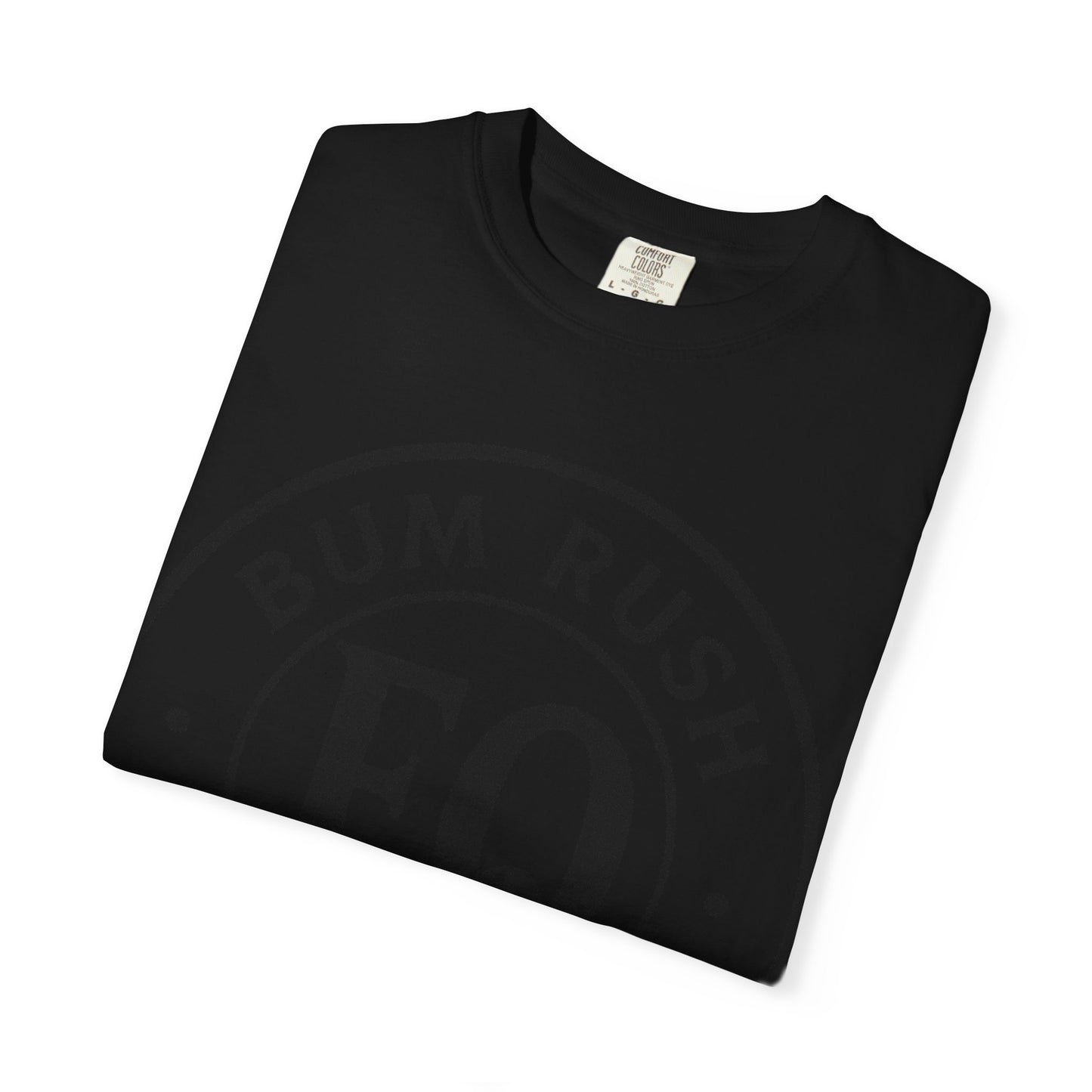 Inspirational Garment-Dyed Unisex T-Shirt - "BumRush with Adversity Boldness"