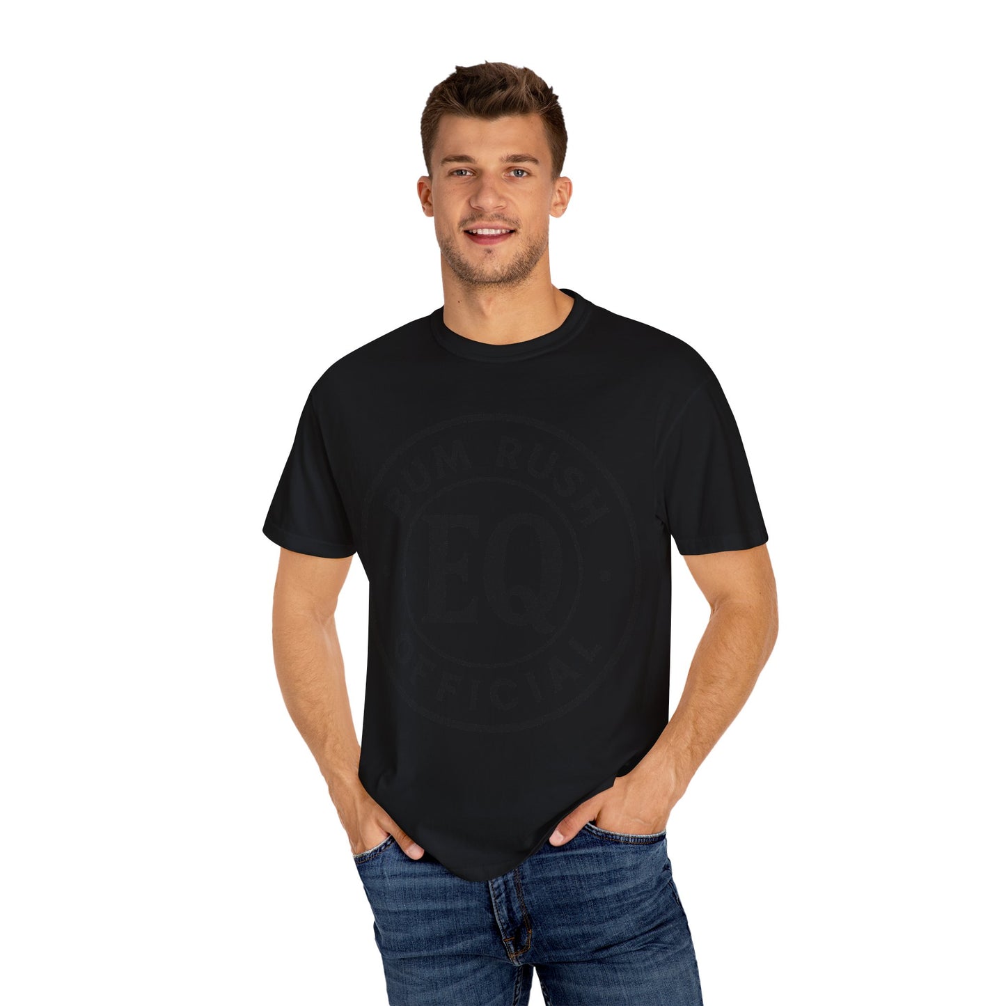 Inspirational Garment-Dyed Unisex T-Shirt - "BumRush with Adversity Boldness"
