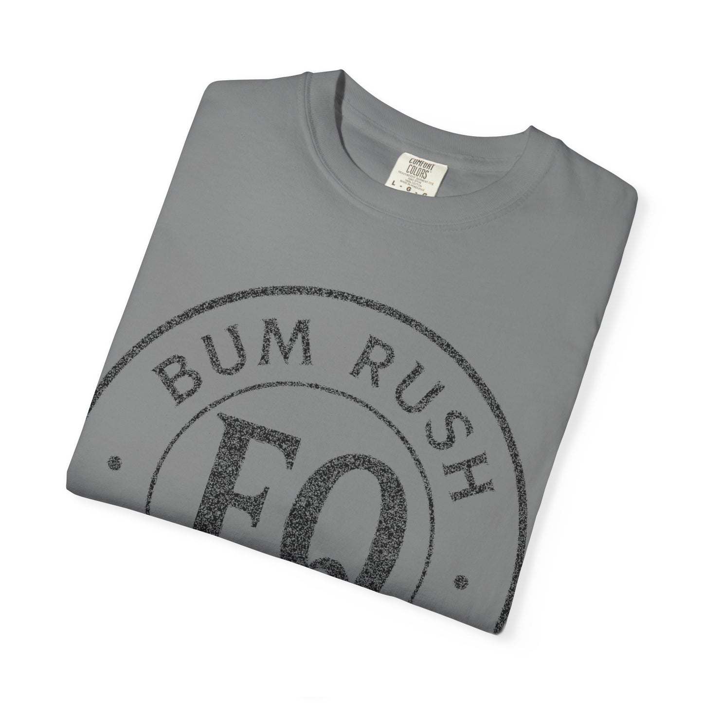 Inspirational Garment-Dyed Unisex T-Shirt - "BumRush with Adversity Boldness"