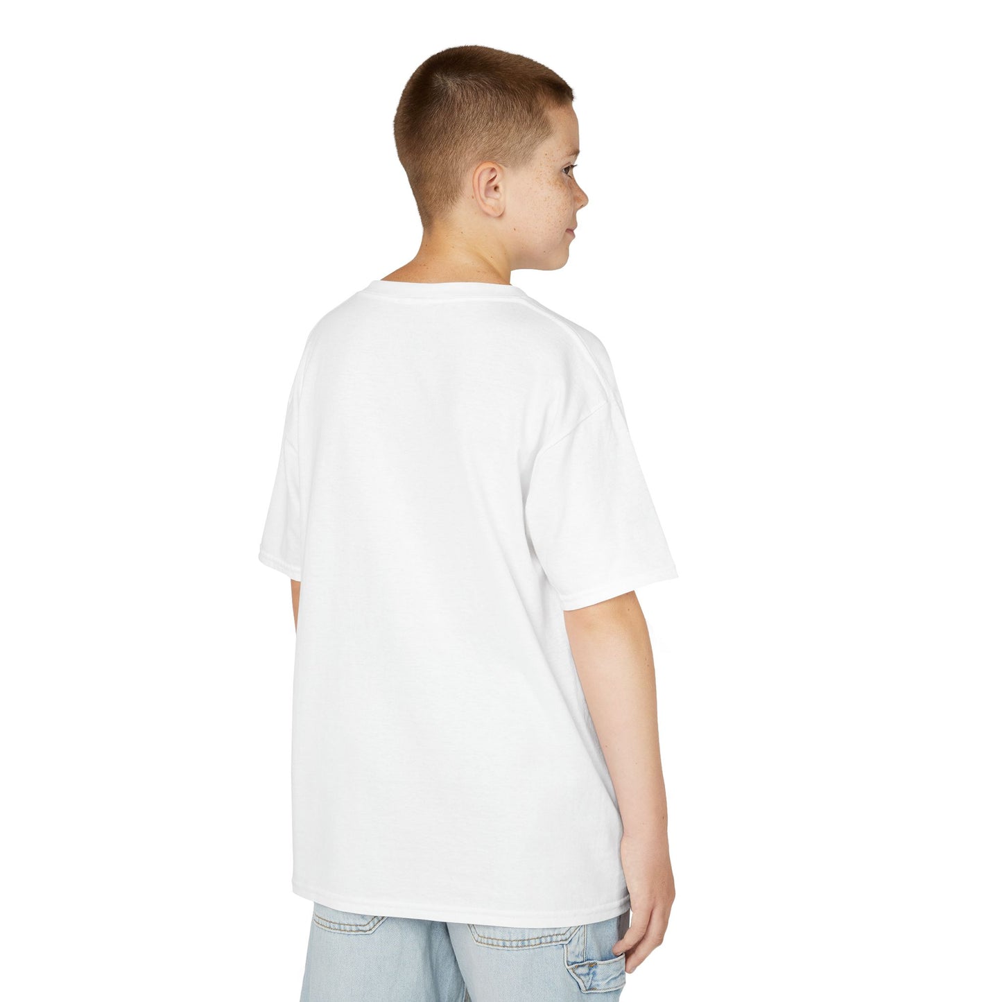 BumRushEQ Kids Heavy Cotton Tee - Cool and Comfy Graphic T-Shirt for Young Trendsetters