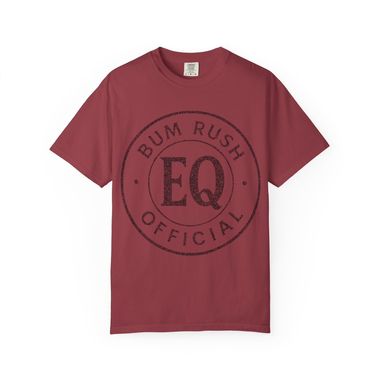 Inspirational Garment-Dyed Unisex T-Shirt - "BumRush with Adversity Boldness"