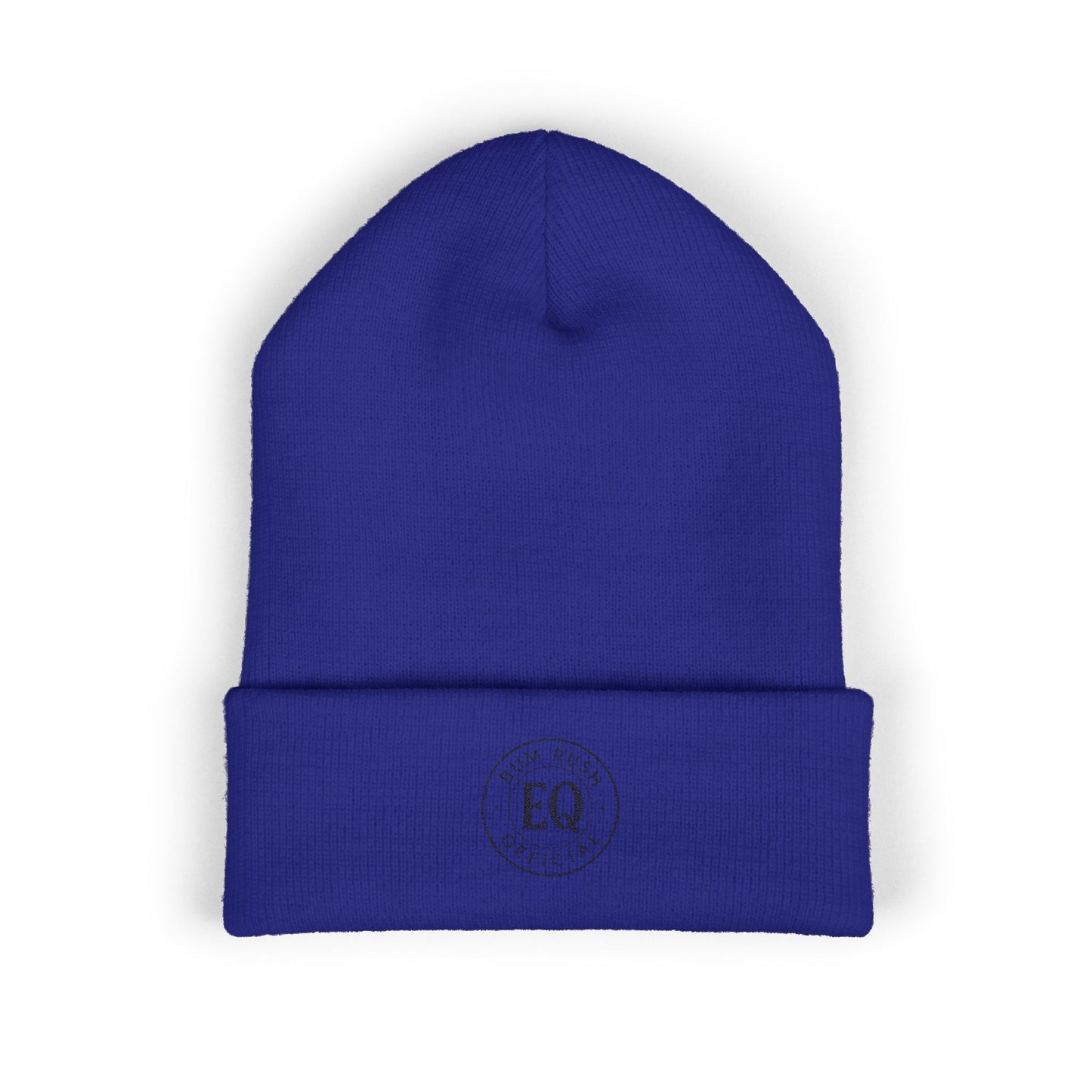 Stylish Embroidered Cuffed Beanie - Cozy Winter Accessory