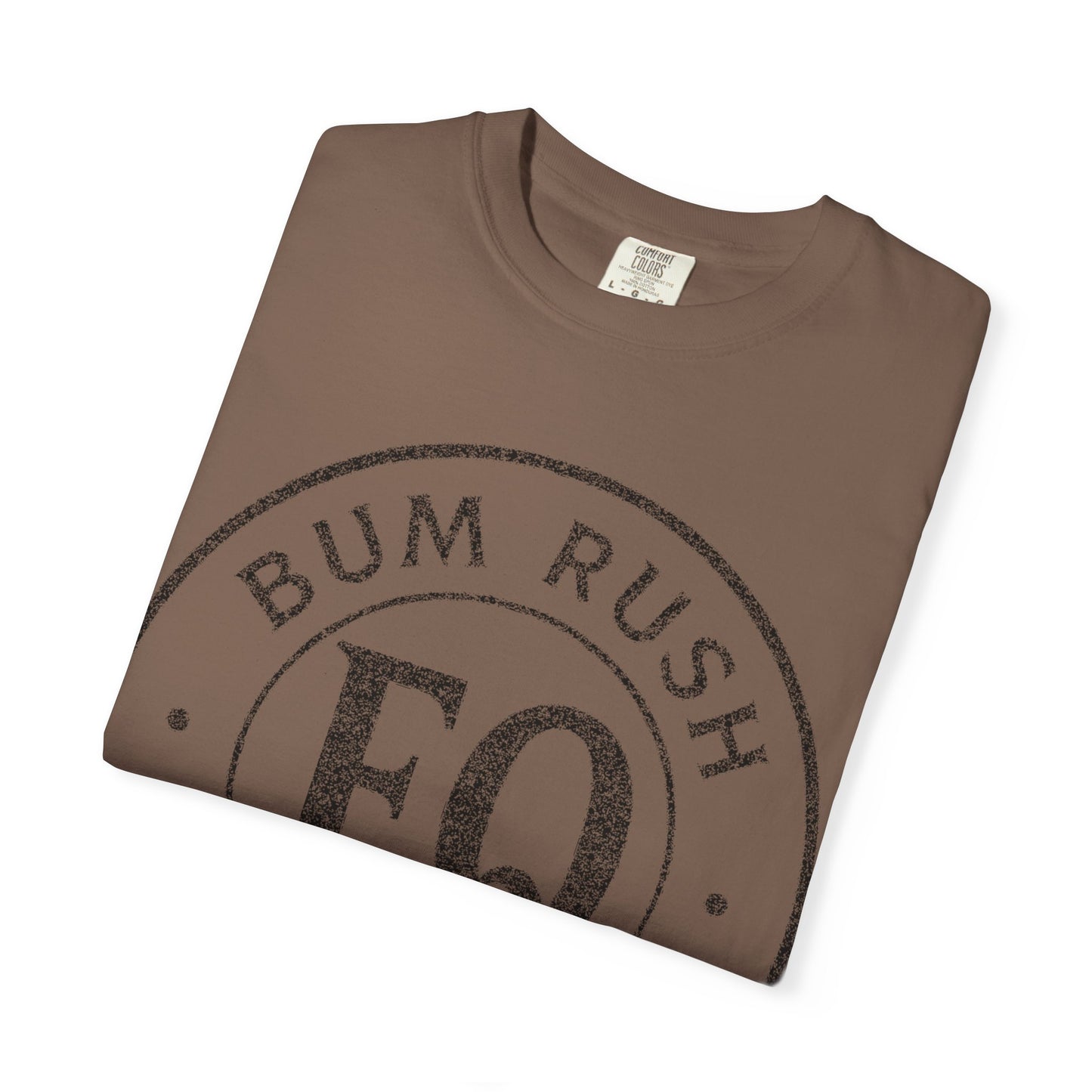 Inspirational Garment-Dyed Unisex T-Shirt - "BumRush with Adversity Boldness"