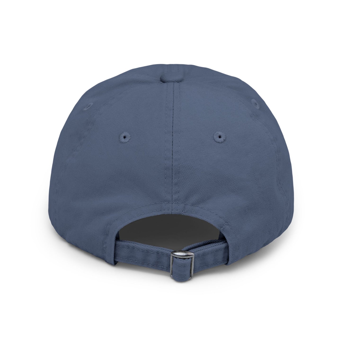 Unisex Distressed Cap with BumRushEQ Design - Casual Everyday Style